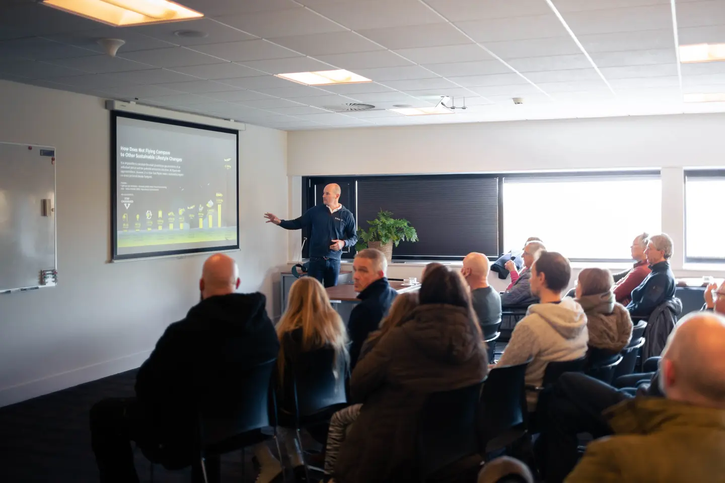 Presentatie elektrisch vliegen